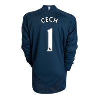 Chelsea Away Goalkeeper Shirt 2008/09 with Cech
