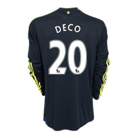 Adidas Chelsea Away Shirt 2009/10 with Deco 20 printing