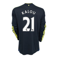 Adidas Chelsea Away Shirt 2009/10 with Kalou 21