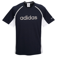 Adidas Chelsea Core Fusion T-Shirt - Navy/White.