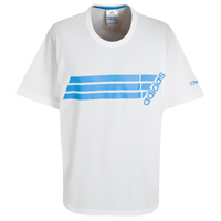 Adidas Chelsea Graphic T-Shirt - White/Cyan S09.