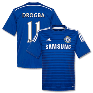 Adidas Chelsea Home Drogba No.11 Shirt 2014 2015