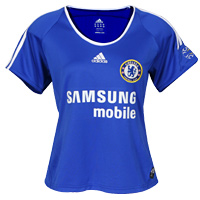 Adidas Chelsea Home Shirt 2006/08 - Womens with A. Cole