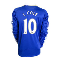 Adidas Chelsea Home Shirt 2008/09 with J.Cole 10