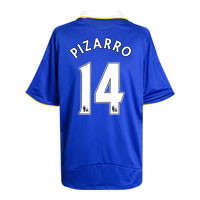 Adidas Chelsea Home Shirt 2008/09 with Pizarro 14