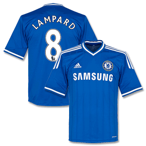 Adidas Chelsea Home Shirt 2013 2014   Lampard 8