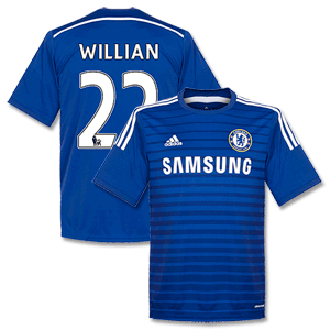 Adidas Chelsea Home Willian Shirt 2014 2015