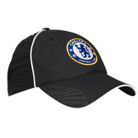 Chelsea Jersey Cap - Black/White.