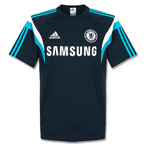 Adidas Chelsea Navy Blue T-Shirt 2014 2015