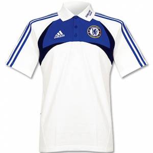 Adidas Chelsea Polo Shirt-White