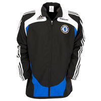 Chelsea Presentation Jacket - Black/Reflex Blue