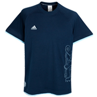Adidas Chelsea Street Layered T-Shirt - Collegiate Navy.