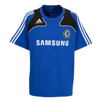 Adidas Chelsea T-Shirt - Reflex Blue/Reflex Blue/Black.
