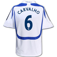Adidas Chelsea Third Shirt 2007/08 - Kids with Carvalho