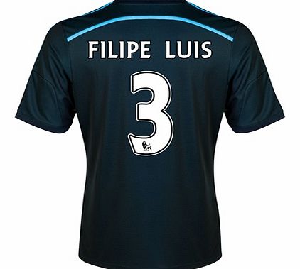 Adidas Chelsea Third Shirt 2014/15 with FILIPE LUIS 3