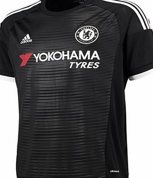 Adidas Chelsea Third Shirt 2015/16 - Kids Black S11639