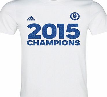 Adidas Chelsea Winners T-Shirt 2014/15 White AH6151