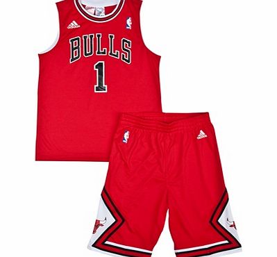 Chicago Bulls Road Replica Jersey  Shorts -