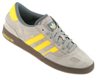 Adidas Ciero Grey/Yellow Suede Trainers