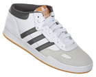 Adidas Ciero Mid White/Grey Leather Trainers