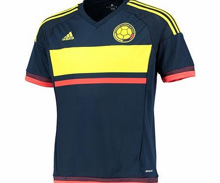 Adidas Colombia Away Shirt 2015 Navy M62761