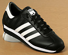 Adidas Country 2 Black/White Leather Trainers