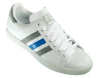 Adidas Court Star White/Grey Leather Trainers