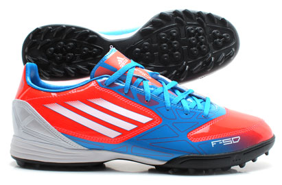 Adidas F10 Euro 2012 TRX TF Kids Football Boots Infra
