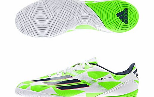 F10 Indoor Football Trainers - Kids White