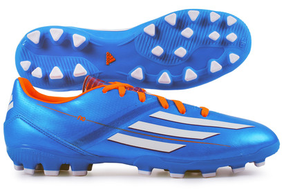 adidas F10 TRX AG Football Boots Solar Blue/Running