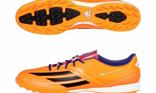 Adidas F10 TRX Astroturf Trainers Orange F32715
