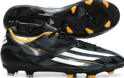 F10 TRX FG Football Boots Black/White/Gold