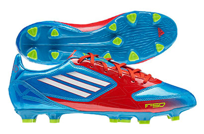 Adidas F10 TRX FG Football Boots Prime Blue/Core