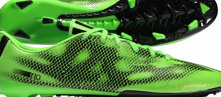 Adidas F10 TRX FG Football Boots Solar Green/Core Black