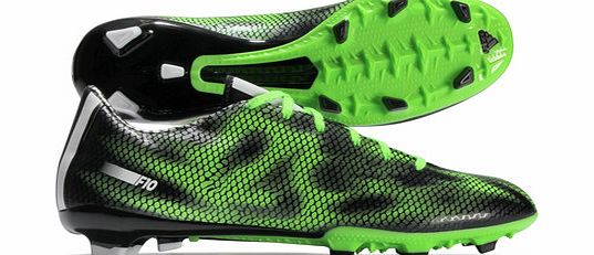 Adidas F10 TRX FG Football Boots Solar Green/Core