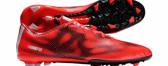 Adidas F10 TRX FG Football Boots Solar Red/White/Core