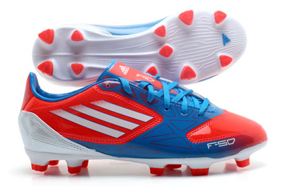 Adidas F10 TRX FG Kids Football Boots Infra Red/Running