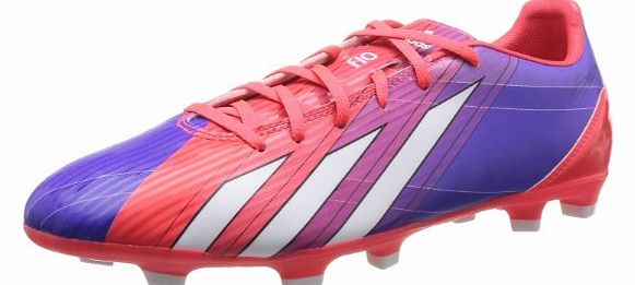 adidas F10 TRX FG Messi Football Boots Turbo/Red/White - size 8