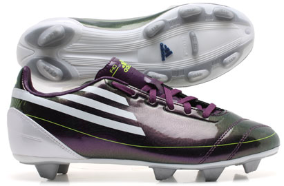 Adidas F10 TRX SG Football Boots Chameleon Purple Kids