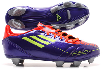Adidas F10 TRX SG Football Boots Kids Anodized