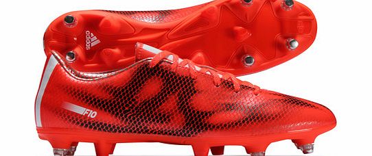 Adidas F10 TRX SG Football Boots Solar Red/White/Core
