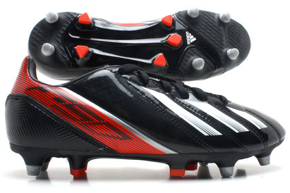 Adidas F10 TRX SG Kids Football Boots Black/Running