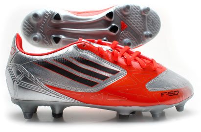 Adidas F10 TRX SG Kids Football Boots Metallic