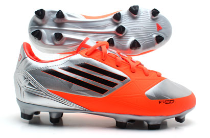 Adidas F30 TRX FG Kids Football Boots Metallic