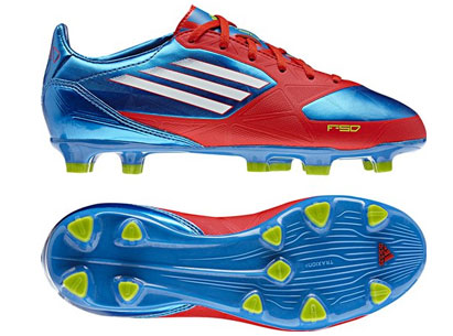 Adidas F30 TRX FG Kids Football Boots Prime Blue/Core
