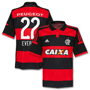 Flamengo Home Everton 22 Shirt 2014 2015 (Fan