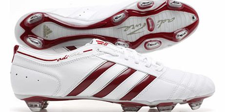 Adidas Football Boots Adidas adiPURE II TRX SG Running White/Cardinal/Dust Met