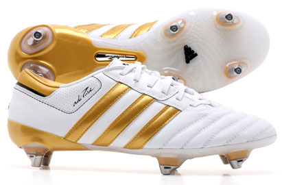 Adidas Football Boots Adidas adiPURE III XTRX SG Football Boots White/Gold