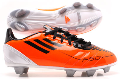 Adidas Football Boots  F10 TRX SG Football Boots Kids Warning/Black/White