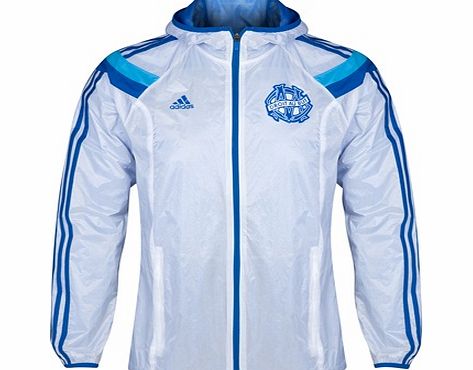 Adidas France Olympique de Marseille Anthem Jacket White F85654